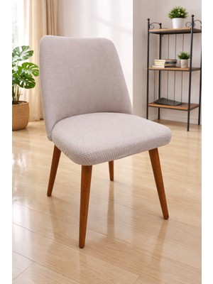 Bright Home Oval Sandalye Kılıfı Büyük Oval Likralı Yıkanabilir Streç Lastikli Sandalye Örtüsü 1 Adet