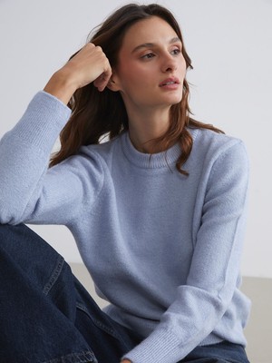 Lc Waikiki Yeni Sezon Bisiklet Yaka Kadın Triko Kazak