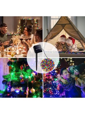 11M 100 LED Rgb Solar MZ-322 - Lisinya