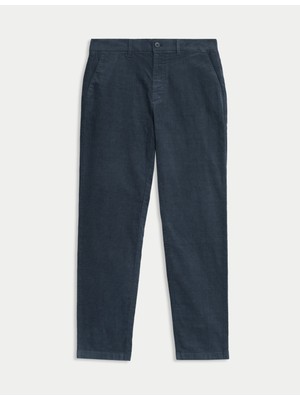 Marks & Spencer Regular Fit Kadife Esnek Chino Pantolon
