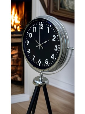 urfakent bilişim ve medya danışmanlık Prime Krom Tripod Ayaklı Saat