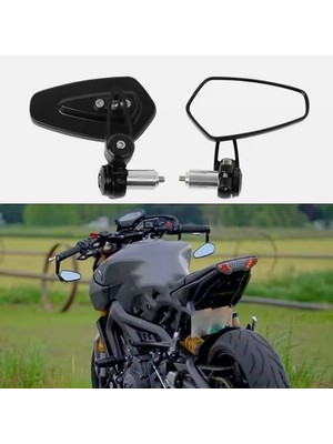 Ttt Motosiklet Gidon Aynası Siyah Tak Kullan
