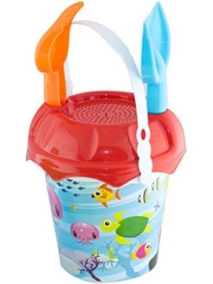 3499 Resimli Sırt Çantalı Plaj Set, Çok Renkli