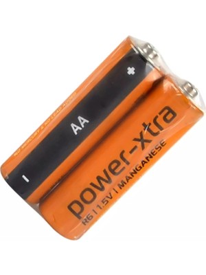Power-Xtra Aa - R06 Çinko Manganez Pil 2'li Shrink