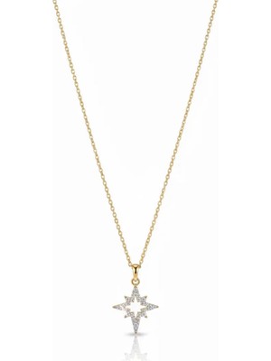 Lovira Stella Yıldız Kolye-Altın Kaplama