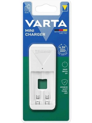 Varta 57656 Mini Pil Şarj Cihazı (Pilsiz)