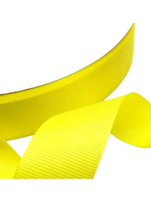 TeknoKapsül Grogren Kurdele 1 cm 10 Metre Sarı