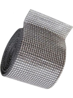 TeknoKapsül Sıralı Taş Şerit 24'lü Gümüş 1 Metre