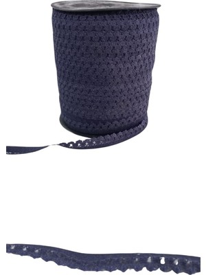 TeknoKapsül Çamaşır Askısı Şerit En 1 cm Lacivert 5 Metre