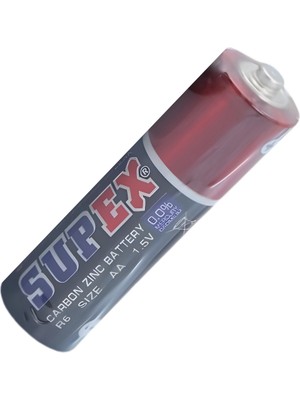 Supex R6/aa Alkalin Çinko Karbon Kalem Pil