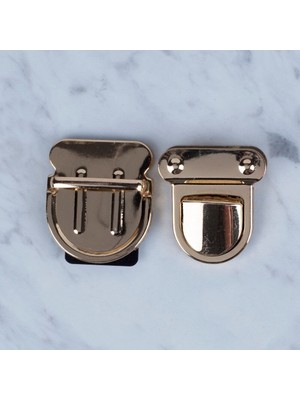 TeknoKapsül Loren Metal Çanta Kilidi Büyük Sarı