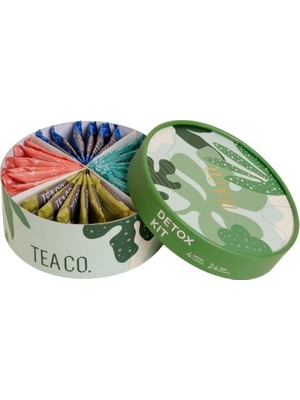Tea Co. Detox Kit 24'lü Karışık Bitki Çayı Doğal İçeriklerle Sağlıklı Yaşam Tercihi