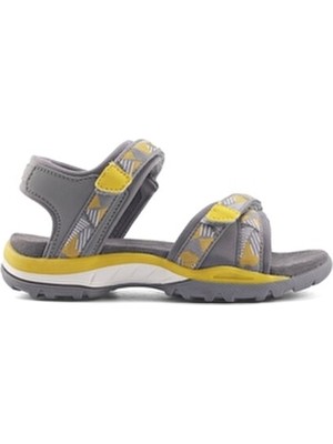 Lumberjack Yobo 4fx Gri Erkek Çocuk Sandalet Tekstil Malzeme ile Konforlu ve Şık Tasarım