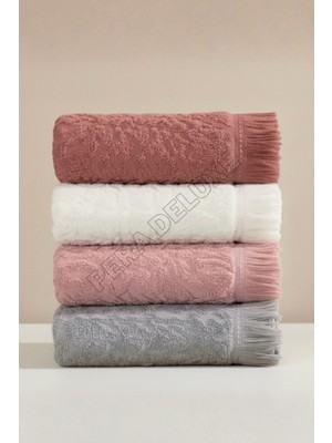 Pera Deluxe 30X50 Coco Desen Mutfak Havlusu 4'lı Asorti