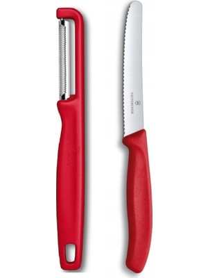 Victorinox 2Li Set - Yan Soyacak Ve 11 Cm Bıçak