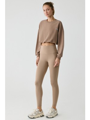 Urban Beat Mıcha Kadın Vizon Sweatshirt