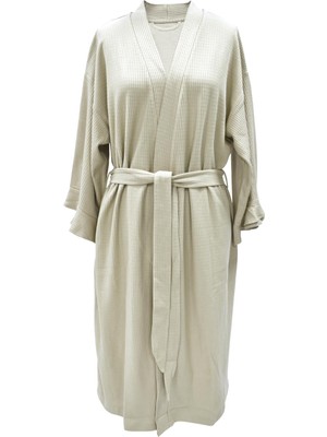 Organickid Aurora Kadın Gri Sabahlık