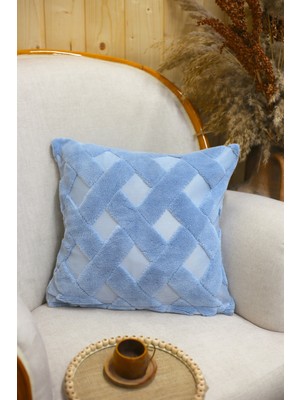 Elvya Cross | Welsoft Jakarlı Dekoratif Kırlent Kılıfı 43X43 - Ztcross