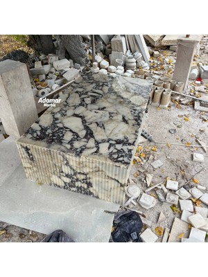 Adomar Marble Menekş Orta Sehpa
