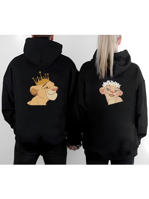 Shain Sevgililer Günü Hediyesi Çift Kombin Sweatshirt Hoodie