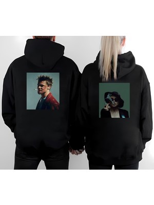Shain Fight Club Sevgililer Günü Hediyesi Çift Kombin Sweatshirt