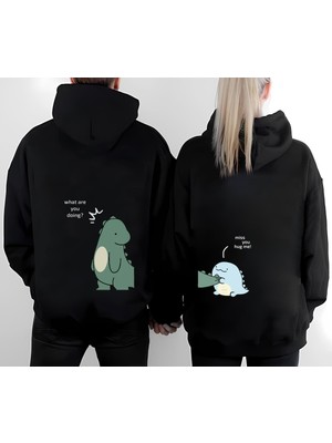 Shain Sevgililer Günü Hediyesi Çift Kombin Sweatshirt Hoodie