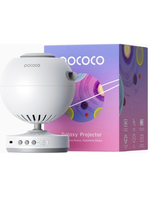 Pococo Yıldızlı Gökyüzü Projektörü, Ev Planetaryumu Galaxy