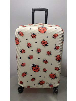 GANUE Valiz Kılıfı-Uğur Böcekleri