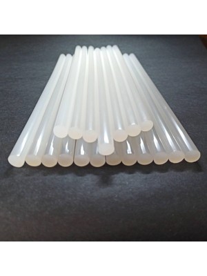 Silikon Çubuk 10 Adet Kalın Silikon Uç Büyük Silikon Çubuk Yedek Silikon Uç Silikon Yapıştırıcı