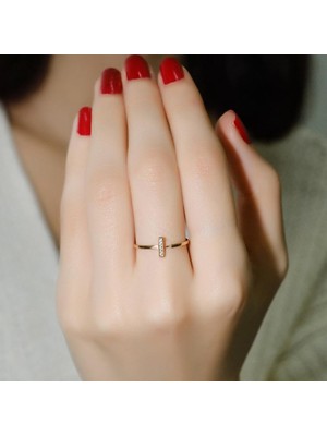 Taşlı  Yüzük 8 Ayar