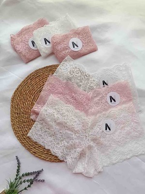 Nura 6'lı Paket Dikişsiz Dantelli Shakira Külot