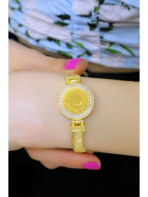 22 Ayar Çeyrekli Balık Sırtı Bileklik