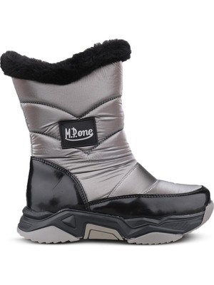 Kız Çocuk Su Geçirmez Kaydırmaz Kar Botu