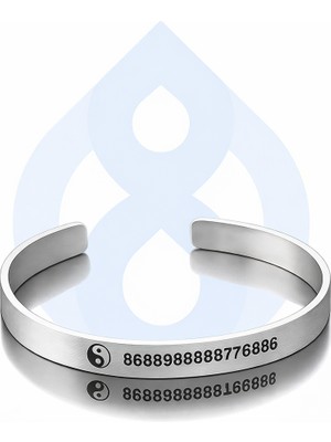 Numberrings Çakra Dengeleme Şifa Sayılı Bilezik