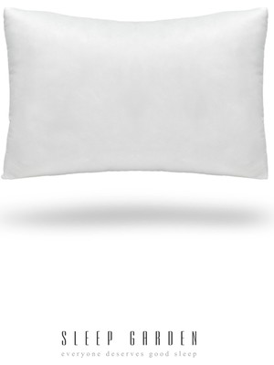 Sleep Garden Nefes Alabilen Mikrofiber Kumaş, Boncuk Silikon Dolgulu Tekli Yastık 50x70 cm 750 gr