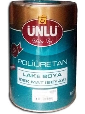 Armine Ünlü Boya Poliüretan Lake Boya Ipek Mat Beyaz