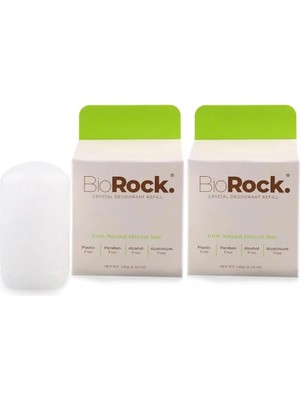 Hype Store Biorock Sürdürülebilir Doğal Ter Kokusu Karşıtı Kristal 2'li