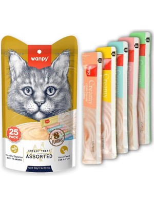 Hype Store Karışık Sıvı Kedi Ödülü 25X14 gr