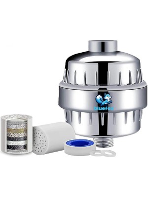 Hype Store Sılver Duş Filtresi – Klor ve Ağır Metal Arıtmalı, Kdf 55 + Aktif Karbon, Saç ve Cilt Dostu, Kireç A