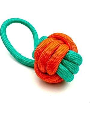Hype Store Sağlam Diş Ipli Köpek Stres Topu Eğitim Oyuncağı