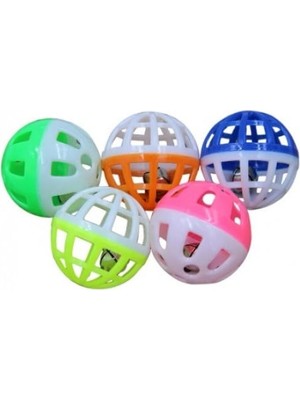 Hype Store Evcil Hayvan Kedi Oyun Topu Çıngıraklı 3,5 cm 2 Adet