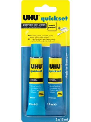 Hype Store Uhu Quıck Set Epoxy Blıster