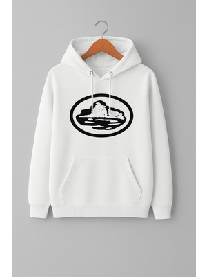Bellanova Kapüşonlu Hoodie – Erkek & Kadın Sweatshirt – Günlük Spor Tarz – Şardonlu Oversize