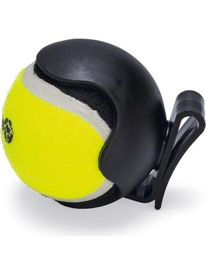 Hype Store Köpek Oyuncağı, Tenis Topu ve Tutma Aparatı, Mavi/sarı, 6,3cm