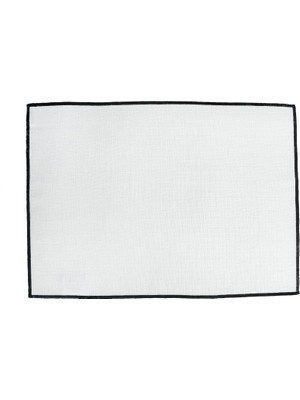 Hype Store Porland Siyah Biyeli Amerikan Servis 2li 32X45 Cm, Tekli