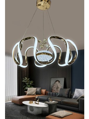 G-Light Arya Modern Eliza Top Simli Silikon Sarkıt LED Avize