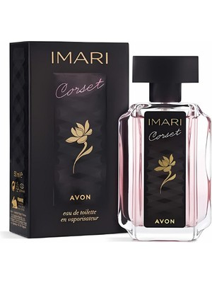 Avon Imari Corset EDT Kadın Parfüm 50 ml Baştan Çıkarıcı Gül ve Ahududu Aroması