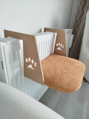 BAYÇAĞRI Kedi Yatağı Kedi Cam ve Kalorifer Askılı Yatak