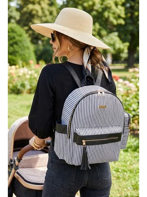 Kinder Baby Zebbra Termal Anne Bebek Bakım Çantası