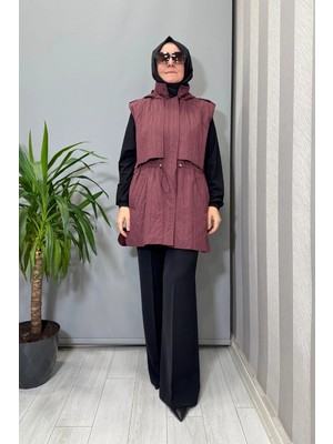 Ghisa Yelek Bordo 26KGSYLK3236